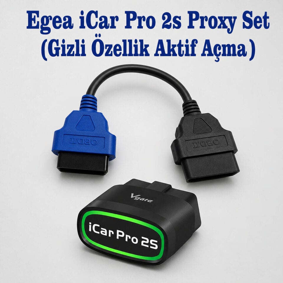 iCar Pro 2s ve Mavi Soket Egea Gizli Özellik Aktif Etme Seti