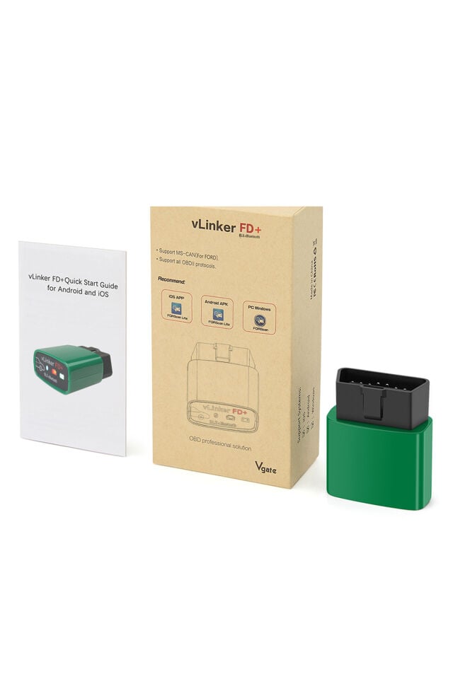 vGate vLinker FD+ Forscan Arıza Tespit ve Gizli Özellik Açma Cihazı/ Bluetooth 4.0 İos Android PC