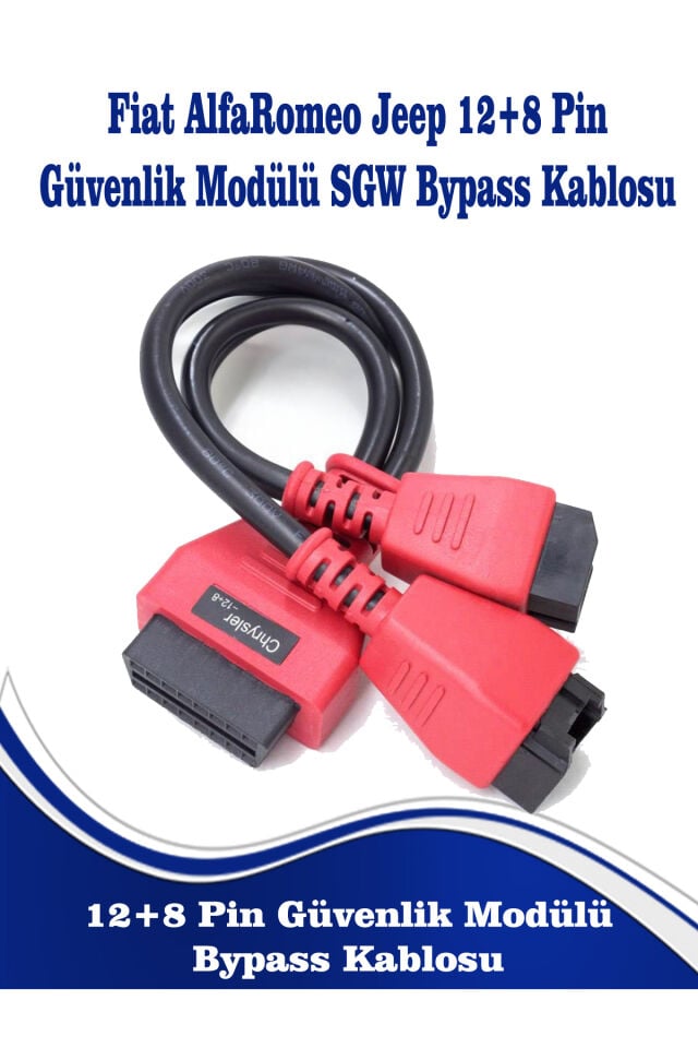 FİAT (DOBLO) CHRYSLER DODGE JEEP ALFA ROMEO UYUMLU 12+8 PİN GÜVENLİK MODÜLÜ SWG KABLOSU