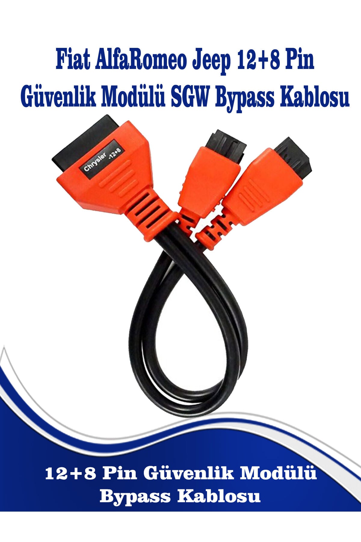 FİAT (DOBLO) CHRYSLER DODGE JEEP ALFA ROMEO UYUMLU 12+8 PİN GÜVENLİK MODÜLÜ SWG KABLOSU