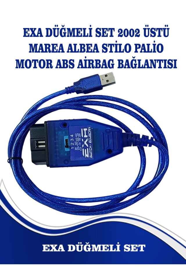 EXA MAREA ALBEA PALİO AİRBAG ABS MOTOR ARIZA TESPİT CİHAZI