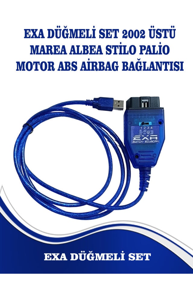 EXA MAREA ALBEA PALİO AİRBAG ABS MOTOR ARIZA TESPİT CİHAZI