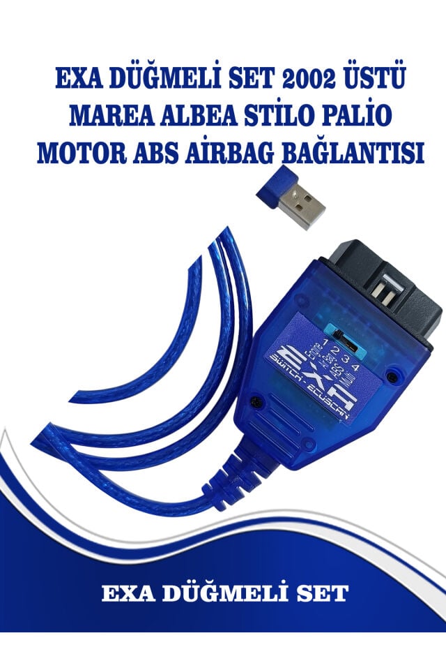 EXA MAREA ALBEA PALİO AİRBAG ABS MOTOR ARIZA TESPİT CİHAZI
