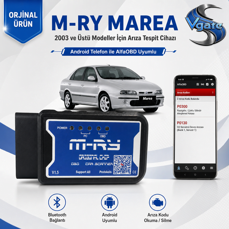 M-RY MAREA 2003 VE ÜST MODELLER İÇİN ARIZA TESPİT CİHAZI