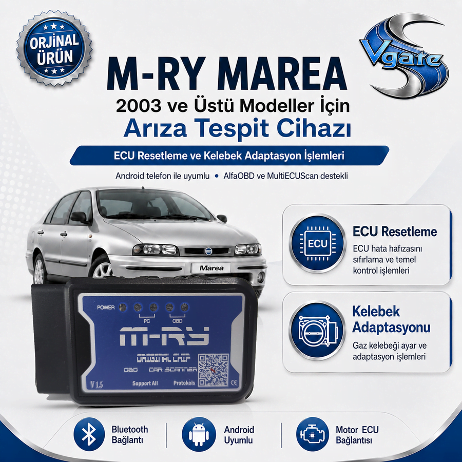 M-RY MAREA 2003 VE ÜST MODELLER İÇİN ARIZA TESPİT CİHAZI