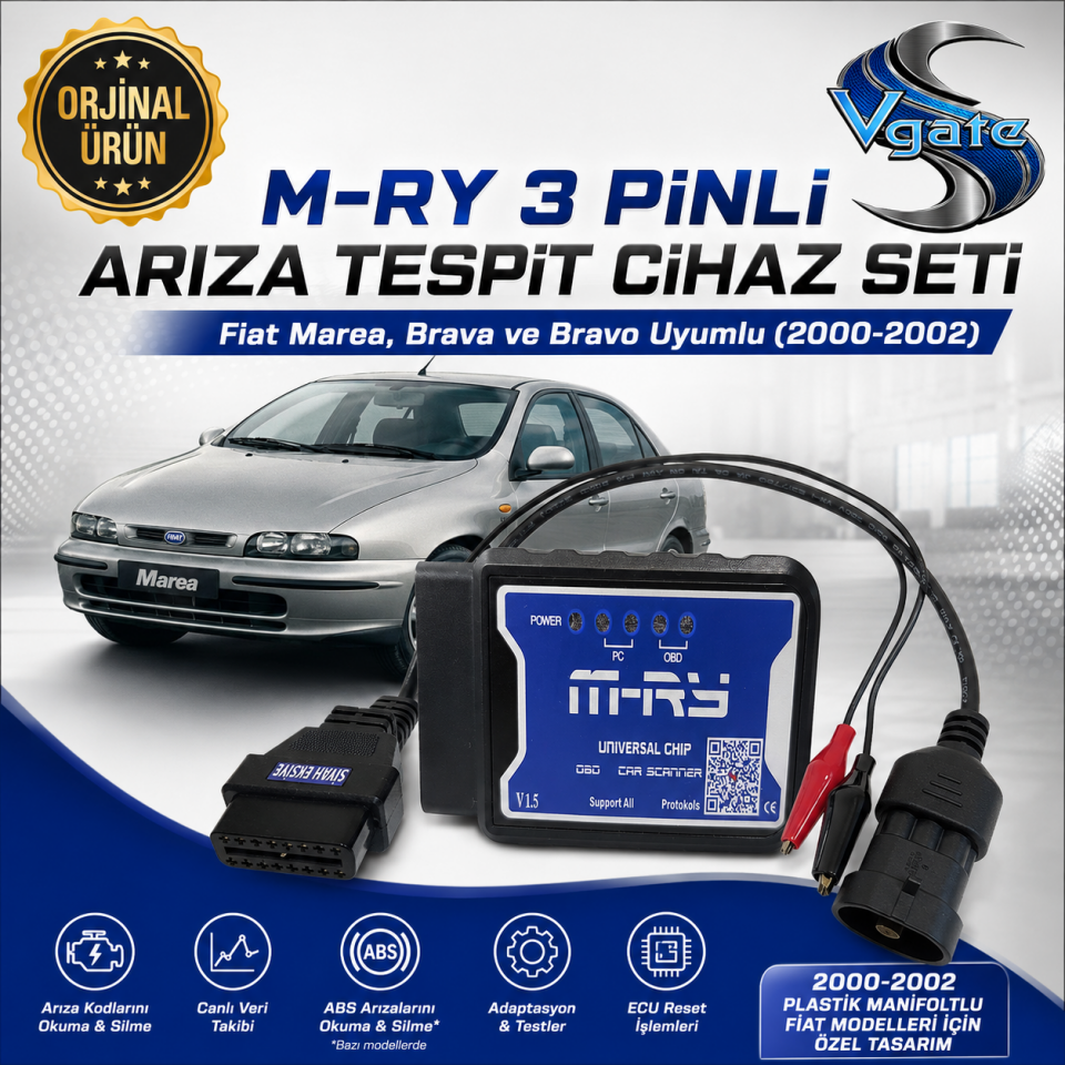 M-ry 3 Pinli Set Marea Brava Arıza Tespit Cihazı