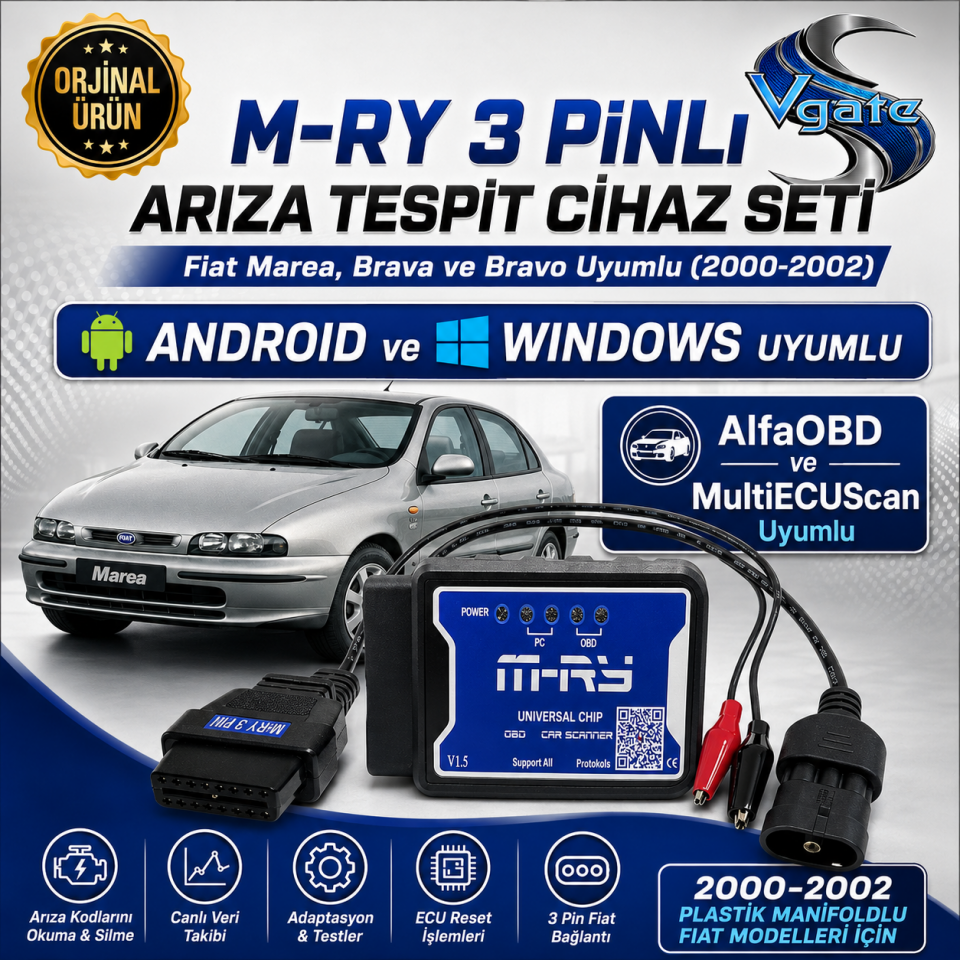 M-ry 3 Pinli Set Marea Brava Arıza Tespit Cihazı